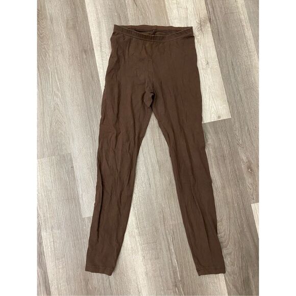 American Apparel Brown & Black Leggings, Size Medium - Picture 3 of 12